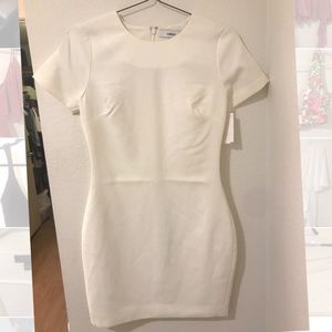 Likely white semi formal dress